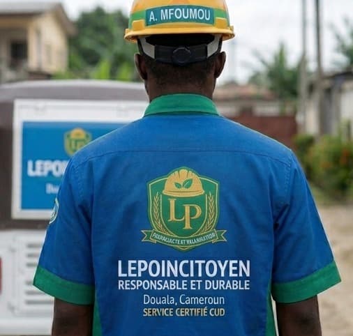 Agent LEPOINCITOYEN en mission dans les rues de Douala